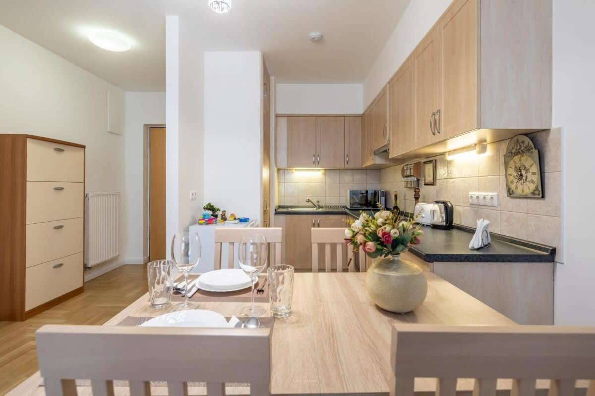 Homey Apartment With Ac And Balcony Budapesta Exterior foto