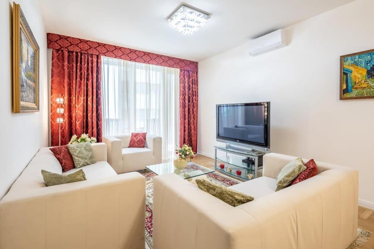 Homey Apartment With Ac And Balcony Budapesta Exterior foto